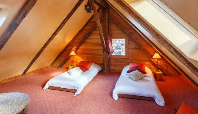 chambre sur la mezzanine
